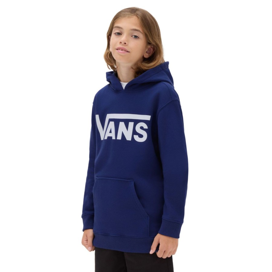 Kinder VANS Jungen-Bekleidung (8-14+) | Jungen Vans Classic Hoodie (8-14 Jahre) Blau