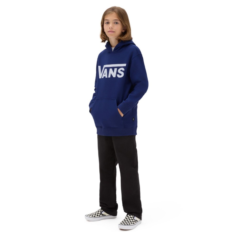 Kinder VANS Jungen-Bekleidung (8-14+) | Jungen Vans Classic Hoodie (8-14 Jahre) Blau