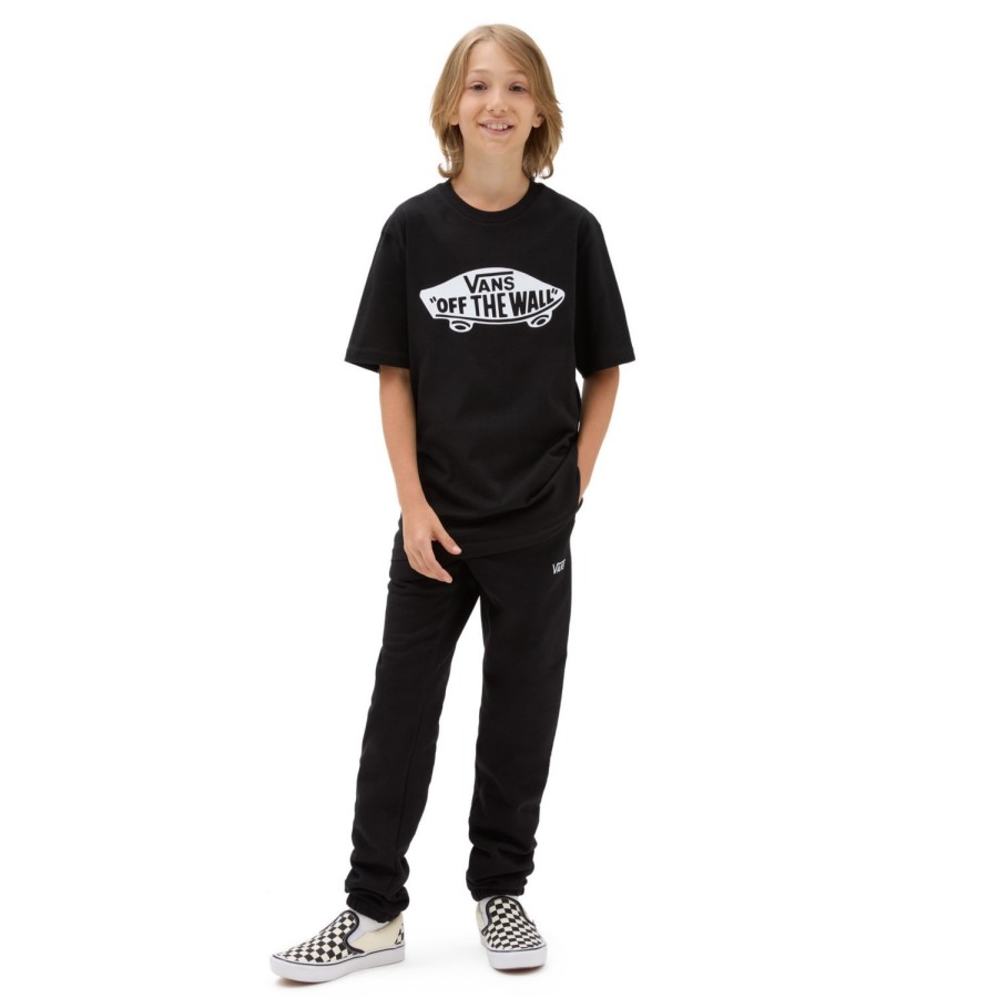 Kinder VANS Jungen-Bekleidung (8-14+) | Kinder T-Shirt (8-14 Jahre) Schwarz, Weis