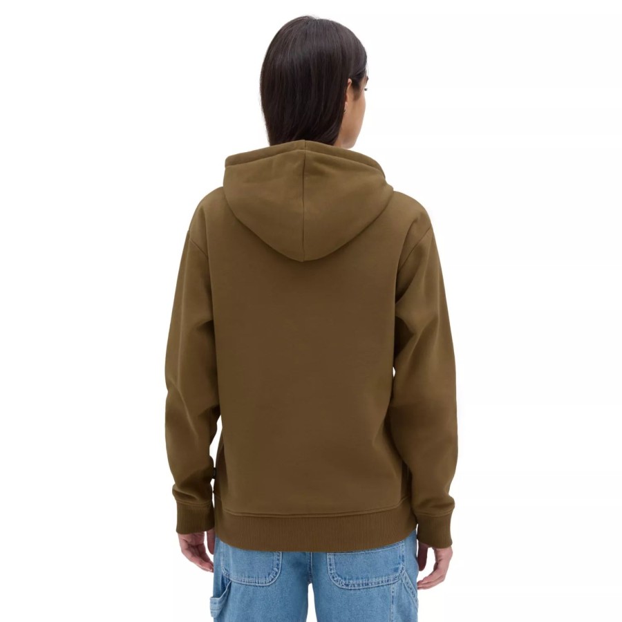 Damen VANS Kapuzenpullover & Pullover | Classic V Boyfriend Fit Hoodie Braun