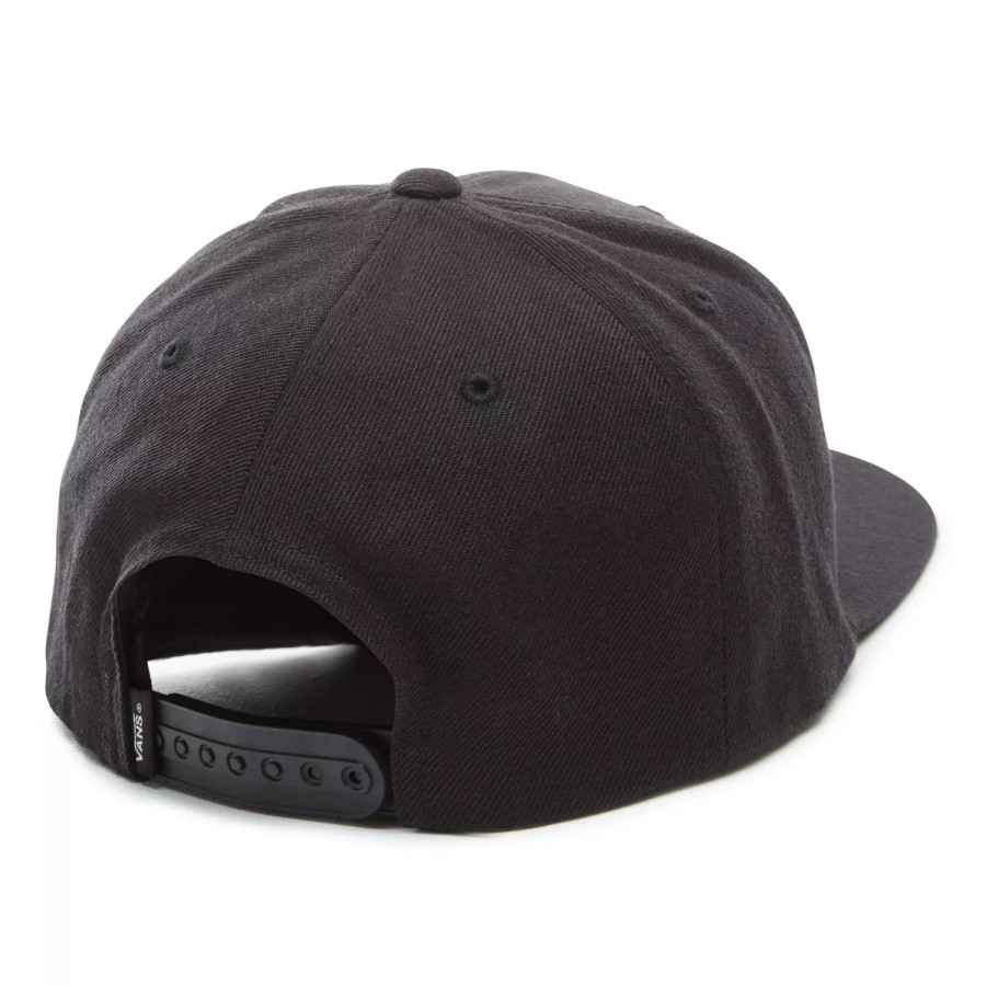 Herren VANS Mutzen, Caps & Hute | Drop V Snapback-Kappe Schwarz, Weis