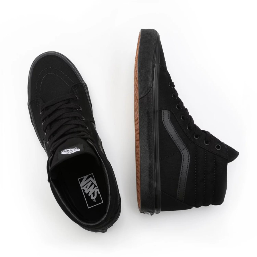 Damen VANS Low-Top Sneaker | Sk8-Hi Schuhe Schwarz