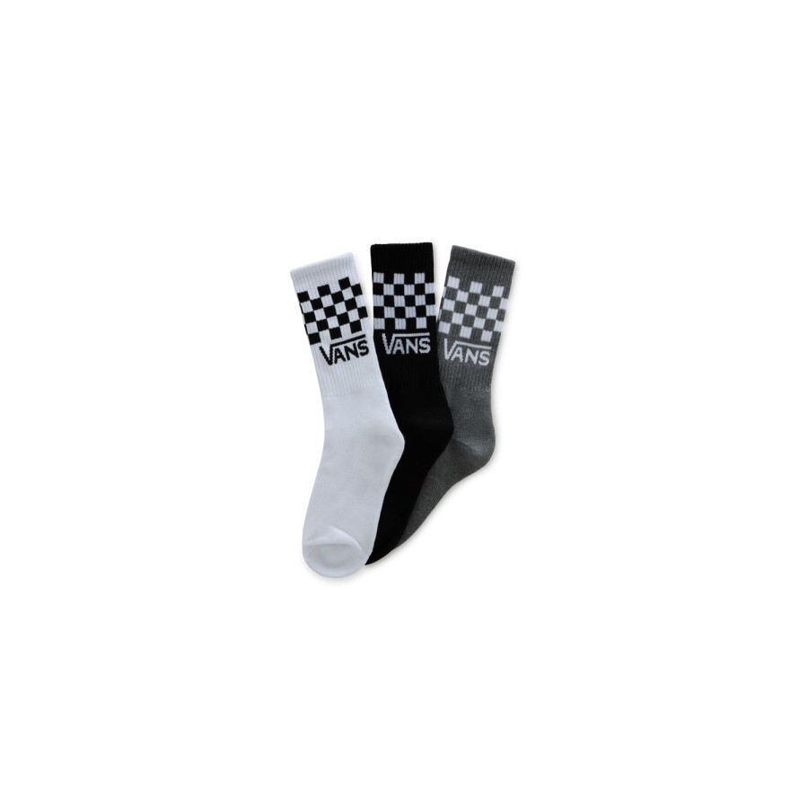 Kinder VANS Socken | Kinder Drop V Classic Check Crew Socken (3 Paar) Multicolour